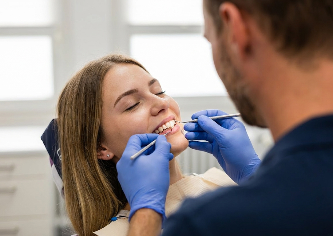 wie-lange-halten-veneers-zahnarzt-untersuchung-zustand
